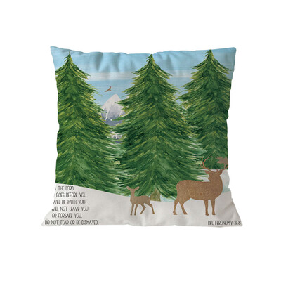 

Tailored Merry Christmas Pillow Cases Soft Sofa Cushion Cover Home Decor Pillow Core