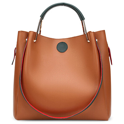 

2pcs Women Handbag PU Leather Shoulder Crossbody Tote Bag