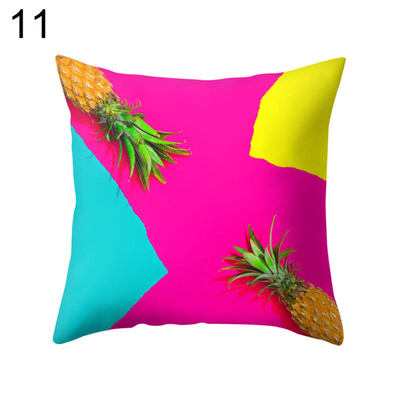 

Fruit Pineapple Pawpaw Throw Pillow Case Cushion Cover Sofa Bed Car Cafe Decor