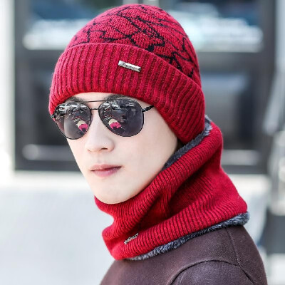 

Men Knitted Beanies Hat Dome Ribbed Autumn Winter Cap Warm Skullies Street Hat Headwear