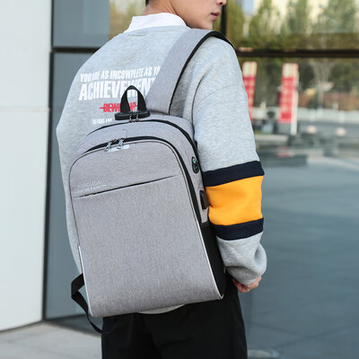 

Anti-theft business two-shoulder bag leisure college students bag girl 15 inch computer bag large-capacity mens backpack