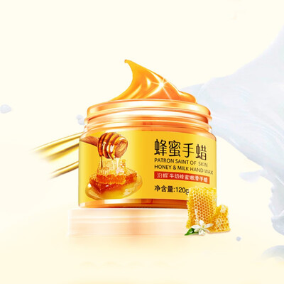 

Milk Honey Paraffin Wax Hand Mask Hand Care Moisturizing Whitening Skin Care Exfoliating Calluses Hand Film Hand Cream