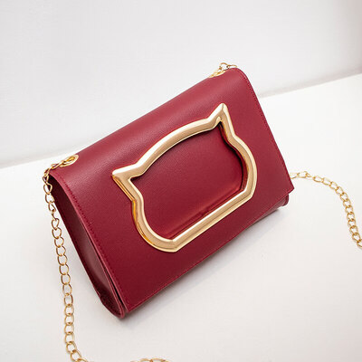 

Brand Fashion Cute Cat Messenger Bag for Women 2019 Chain Sling Shoulder Pouch Female Lady Crossbody Bags Teenage Girls Handbags