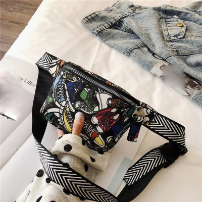 

Tailored Fashion Bag Men And Women Chest Bag Casual Wild Small Square Bag Messenger Bag