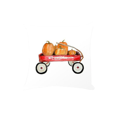 

〖Follure〗Halloween Christmas Pumpkin Square Super Soft Throw Pillow Case Cushion Cover