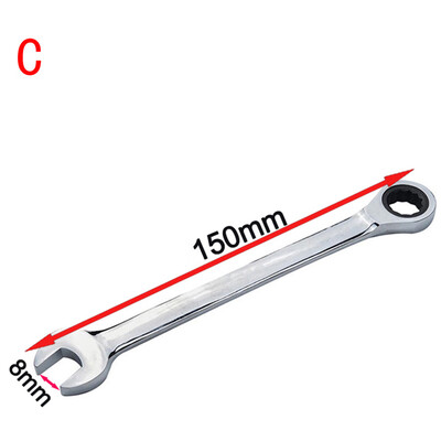 

Siaonvr Spanners Ratcheting Combination Hand Tool Wrench Kit Repairing Home Garden