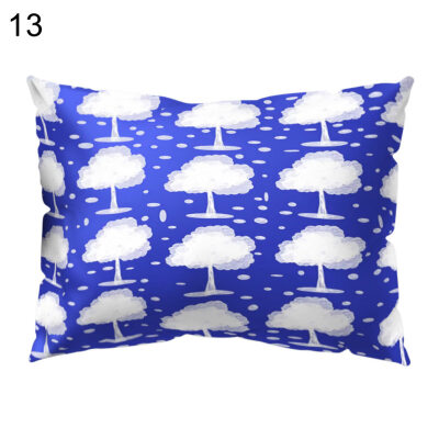 

Flower Moon Star Cat Cloud Pillow Case Cushion Cover Sofa Bed Car Office Decor