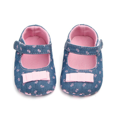 

Baby Girls Shoes Spring Toddler Infant First Walkers for Newborn Autumn Soft Sole Non-Slip Floral Prewalkers