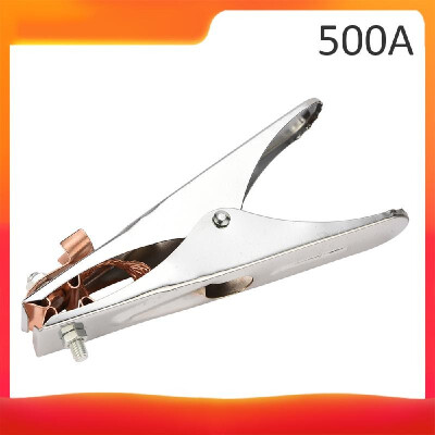 

300500A Welding Ground Clamp Electroplated Welding Earth Clamp Iron-Plated Chromium Earth Ground Cable Clip Clamp