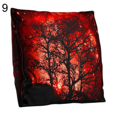 

Double-sided Tree Star Sky Forest Pillow Case Cushion Cover Sofa Bed Car Decor