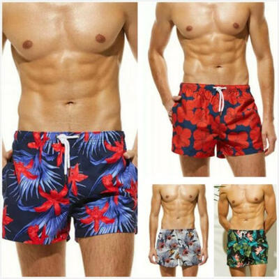 

UK Mens Summer Beach Swimming Swim Trunks Surf Board Shorts Swimwear Slim Pants