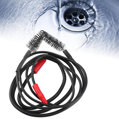 

Greensen Sewer Pipeline Drain Cleaner Dredge Brush Sink Kitchen Toilet Tub Cleaning Tools