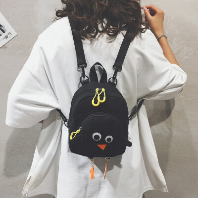 

Ins wind bag Korean high school student bag cute cartoon backpack female 2019 new fashion canvas backpack