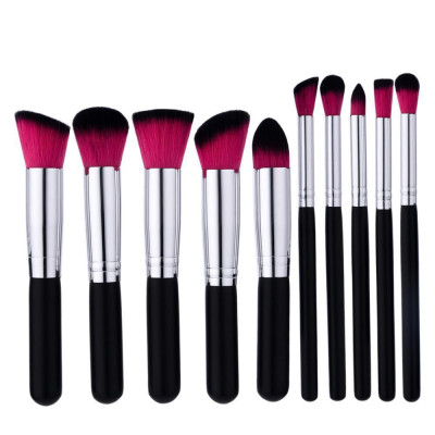 

Gobestart 10PCS Make Up Foundation Eyebrow Eyeliner Blush Cosmetic Concealer Brushes