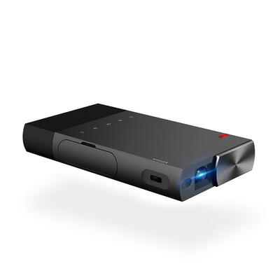 

AAO Portable DLP Projector 2000 Lumen Android 5200mAh Builtin Battery For 1080P Home Theater With HDMI USB TF
