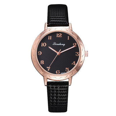 

Exquisite Small Women Dress Watches Retro Leather Female Clock Womens Fashion Mini Design Bracelet Wristwatches Clock 533