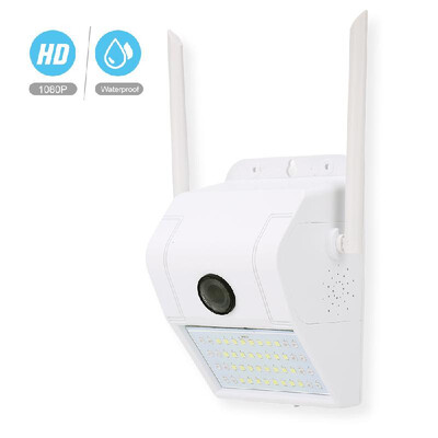 

1080P HD IP Camera Dual Light Source Night Vision Two-way Audio Wide-angle Motion Detection Wall Lamp WIFI Network Surveillance Wa