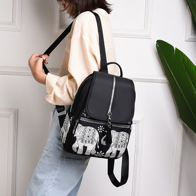 

Ms Shoulder Bag New Canvas Korean Backpack Oxford Leisure Fashion Travel Large-capacity schoolbag