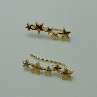 

European&American style Earrings for Woman 2019 Exaggeration Big Four Layers Ring Earrings Gold color Fashion Jewellery Gift