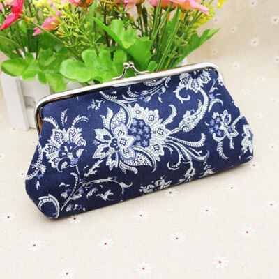 

Fashion Canvas Slim Wallets For Women Coin Purses Long Wallet Female Purse Card key Holder Small Female Mini Wallet