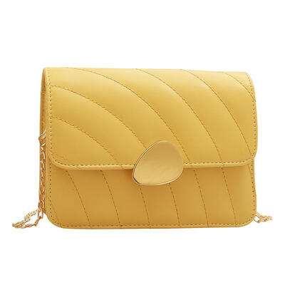 

PU Leather Mini Women Shoulder Bags Metal Pattern Pure Color Crossbody Bags