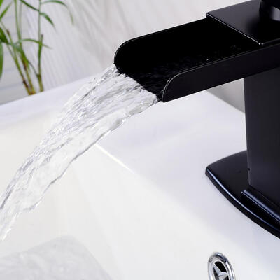 

Waterfall One Handle Bathroom Basin Sink Faucet Oil Rubbed Bronze Mixer