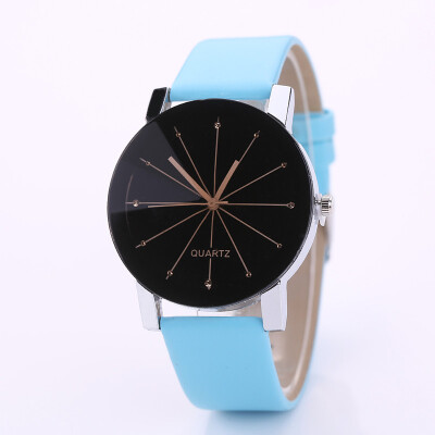 

DUOYA XR1565-B Women Minimalist Analog Quartz Leather Wrist Watch