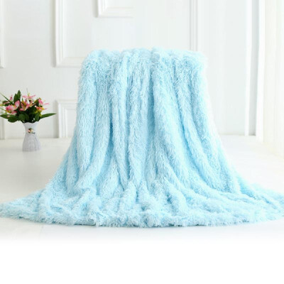 

Long Fur Throw Blanket Super Soft Long Shaggy Faux Fur Lightweight Warm Cozy Plush Fluffy Decorative Blanket for Couch Bed Chair 6