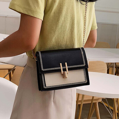 

Ins net red foreign womens bag 2019 new fashion chain bag summer small fresh wild gas Messenger bag