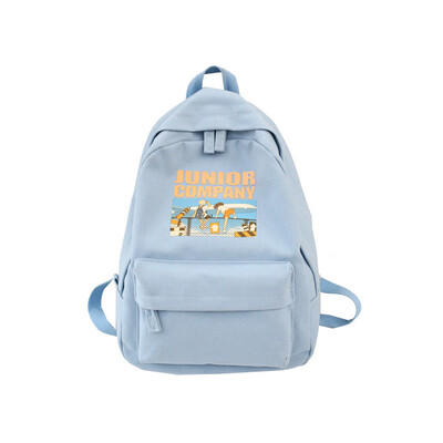 

Japanese version of canvas ancient feeling girl bag female Korean high school ins wind simple college students campus backpack
