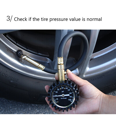 

Tailored Motor Car Truck Bike Tyre Tire Air Pressure Gauge Dial Meter Teste