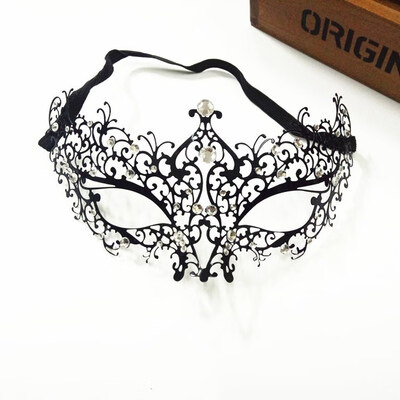 

FUNNYBUNNY Metal Laser Cut Masquerade Venetian Party Mask Masquerade Mask Mardi Gras Mask Metal Party Adults Upper Half Face