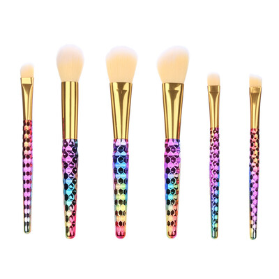

〖Follure〗6PCS Make Up Foundation Eyebrow Eyeliner Blush Cosmetic Concealer Brushes