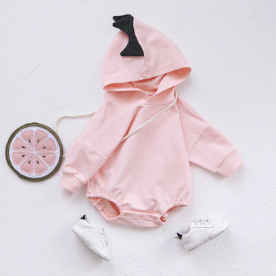 

Newborn Baby Infant Kids Girl Romper Hooded Jumpsuit Bodysuit Outfits Clothes
