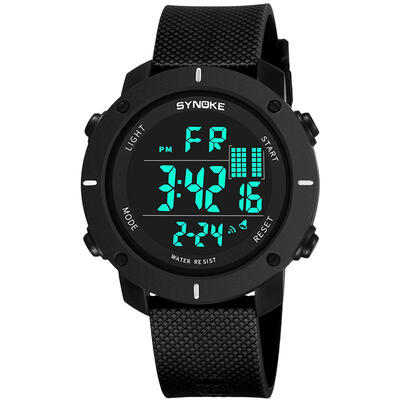 

SYNOKE Calendar Digital Watch Men WatchesWristwatch For Male