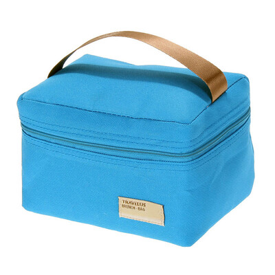 

Portable Insulated Thermal Cooler Bento Lunch Box Tote Picnic Storage Bag
