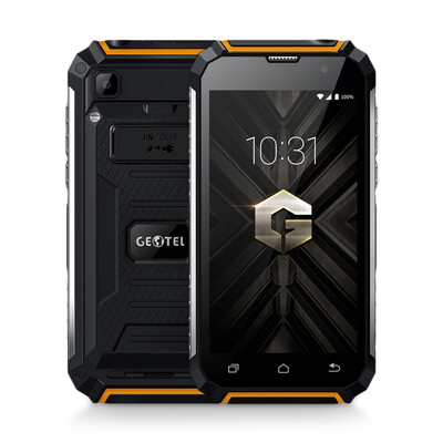 

GEOTEL G1 5-inch 3G Smartphone 2GB RAM 16GB ROM MTK6580A 4-core 13GHz Water-resistant Charger