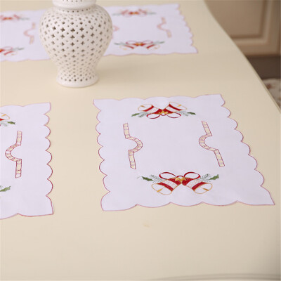 

Toponeto Fork Placemat Mat Decoration Home Party Christmas Dining Table