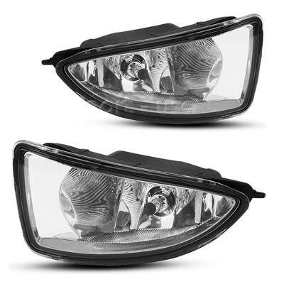 

for 2004-2005 Honda Civic 24Dr JDM Clear Bumper Fog Light LampHarness wSwitch