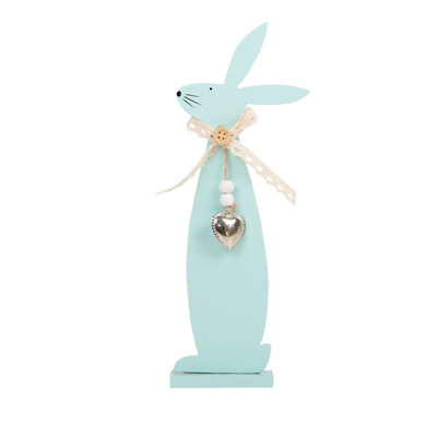 

Easter Wooden Rabbit Toy Gift Ornament Crafts Nordic Home Office Decoration