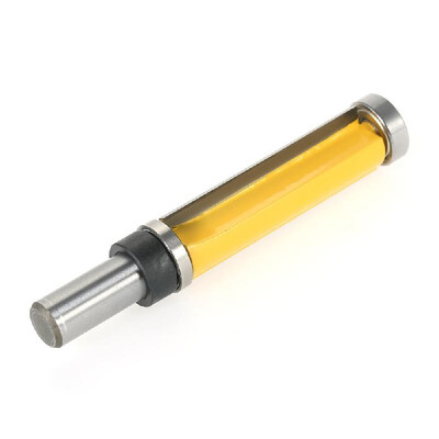 

12" Shank Pattern Flush Trim Router Bit 2-12" Cutter Top & Bottom Bearing Tool Carpenter Woodworking Tools