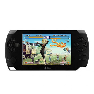 

PSP Video Game Console 43 Inch Touch Screen Game Player Controllers With 4GB Memory Black