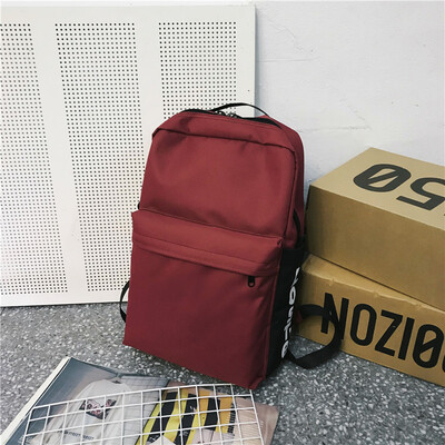 

Ins wind bag female Korean high school students fashion high-capacity Chao brand mens backpack backpack backpack