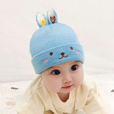

Toddler Kids Girls Boys Baby Cartoon Bear Warm Crochet Knit Hat Beanie Cap Hat