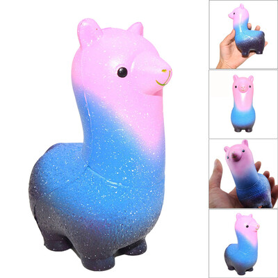 

〖Follure〗Squishy Rainbow Alpaca Phone Straps Slow Rising Bun Charms Gifts Toys