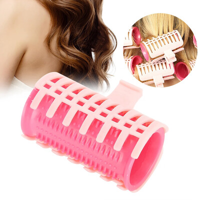 

Greensen Plastic Heat Resisting Hair Curler Roller Large Grip Manual Hair Styling Tools Hair DIY ToolsHair Curler