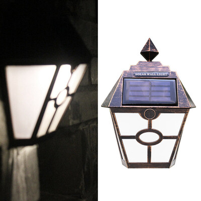 

〖Follure〗Outdoor LED Solar Powered Light Wall Mount Landscape Fence Yard Lamp