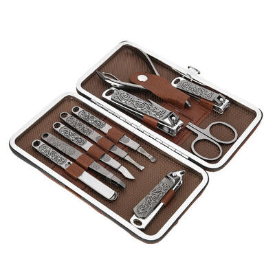 

Greensen 10 Pcs Alloy Manicure Set Nail Scissors Cutter Clippers Set Fingernail Toenail