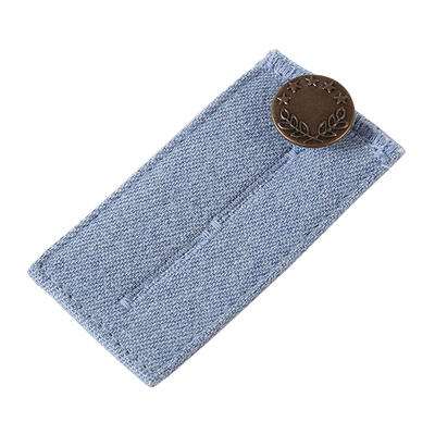 

Strong Waistband Belt Adjustable Elastic Waist Extender Pants Button Buckle