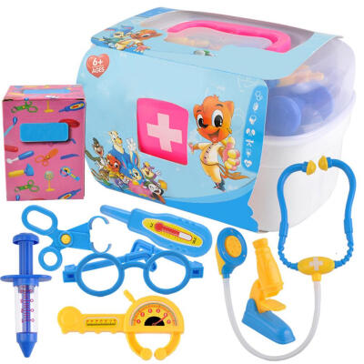 

Kids Children Role Play Doctor Nurse Toy Set Set Plastic Carry Case